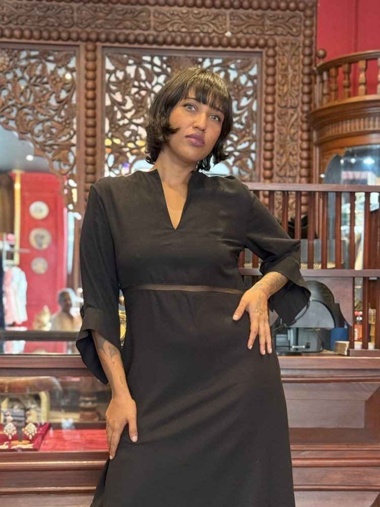 Linen Atelier - Intricate detail dress