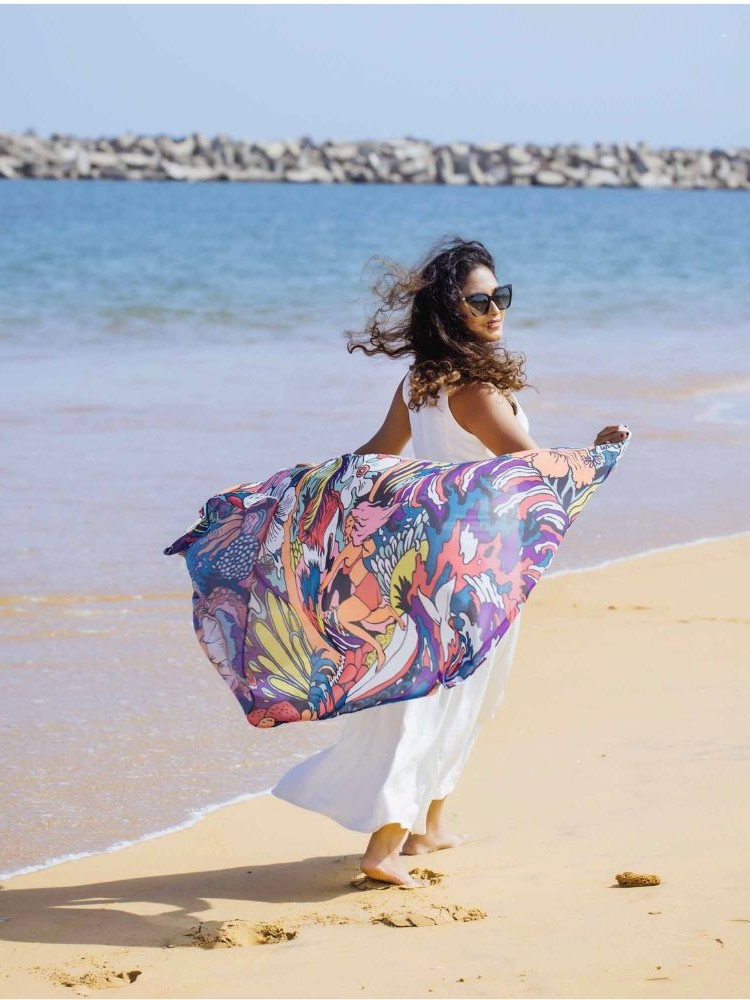 Bã Bay BEACH BLISS SHAWL