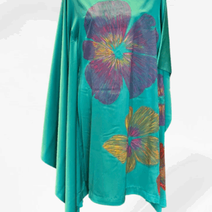 ONE SHOULDER KAFTAN DRESS